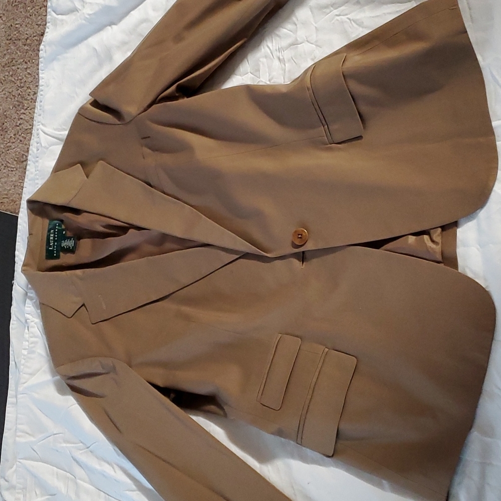 Lauren Ralph Lauren Tan Suit